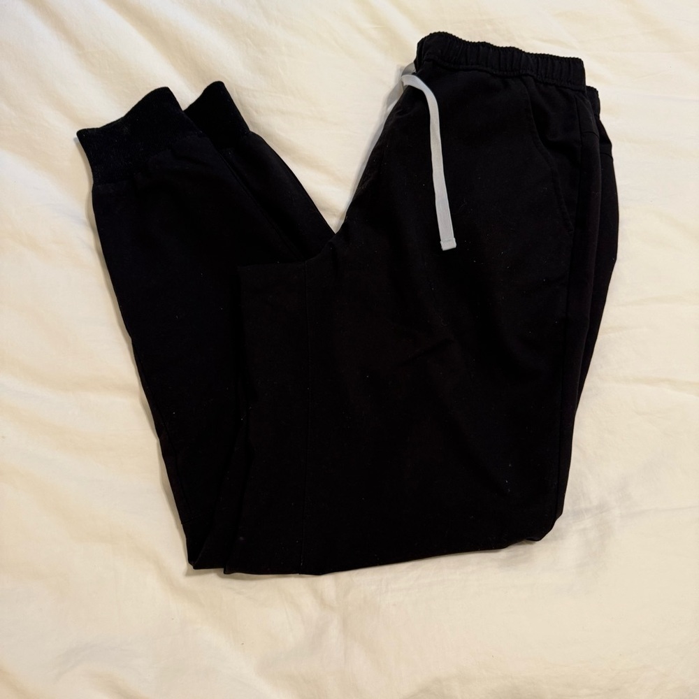 Men’s Figs Black Jogger Pants Size L
